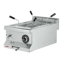 product of BakeMax BM6ME010 2.64 Gallon-10 Liter Countertop Electric Pasta Cooker, 240V