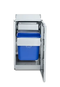 product of Crown Verity ICM-GH-1D Infinite Series Cabinet Module with Garbage Holder with Bins