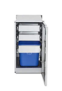 product of Crown Verity ICM-GH-2D Infinite Series Cabinet Module with Garbage Holder with Bins