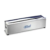 product of Edlund OFD-24 Film Dispenser, 24" Holds 2000 Ft Roll, No Lid, Slide Cutter, Suction Feet, Stainless Steel