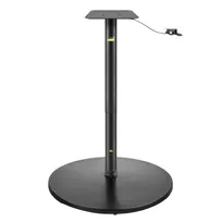 product of FLAT Tech CT3027 UR30 Adjustable Height 30" Round Cast Iron Table Base, 3" Pneumatic Column