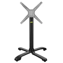 product of FLAT Tech CT4331 SX26 Table Base, Dining Height, 26x26 Base, Aluminum, Black Powder Coat, 900 lbs
