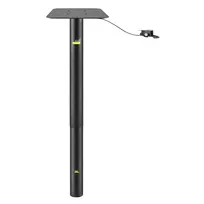 product of FLAT Tech PP28411A Height Adjustable Replacement Column, 3" Dia., Pneumatic, Black Textured Powder Coat, Steel