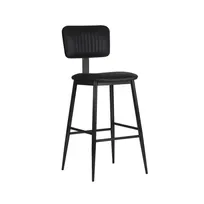 product of G & A 675-CU Brenton Bar Stool – Upholstered Seat/Back, Armless, 18G Welded Frame, Non‑Marring Plastic Glides