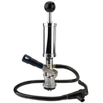 product of Micro Matic 751-025 Party Pump - 4" Chrome Lever Handle, Aluminum Housing, Bar Tap Tower Part
