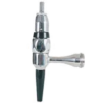 product of Micro Matic JESF-4 Stout & Ale Faucet, Polished Stainless Steel, Aluminum, 8" Spout Length, Bar Tap