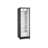product of Omcan USA 48382 - 26" One-Section Glass Door Merchandiser, 16 cu ft, Black Steel, Auto Defrost, 115V