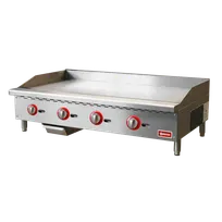 product of Omcan USA 48519 48" Countertop Gas Griddle with Manual Control