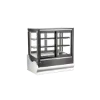 product of Omcan USA 48564 Countertop Refrigerated Display 36" Black Stainless, 6.5 cu.ft, 2 Shelves, 275W