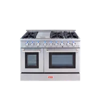 product of Omcan USA 48596 (Ce-Cn-4808U) Commercial Range, Natural Gas, 48" W