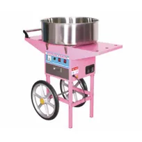product of Hubert 30Y-002 Kratos Cotton Candy Machine with Cart, 21" Bowl, 60 Cones/Hour