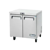 product of Migali C-U36F-HC 36" 2-Door Undercounter Refrigerator Freezer, 8.7 cu. ft. - Dual Temp