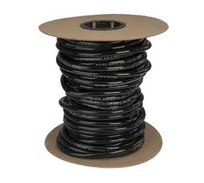 product of Micro Matic 547B1200 3/16" I.D. Black Vinyl Hose - 100' Spool