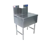 product of Micro Matic MM-CLP24-BD Underbar Beer Drainer, 24"W X 24"D