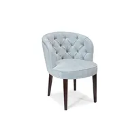 product of QA Group QACH-U182 Upholstered Restaurant Chair with Tufted Back and Wood Legs