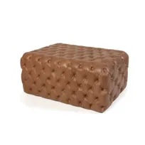product of QA Group QALS-U375 Ottoman Pouf, Upholstered with Tufting, Commercial Grade, Customizable