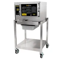 product of AccuTemp N31201D060 SGL 3 Pan Gas Boilerless Connectionless Steamer w/ Stand Mounted, 60.000 BTU