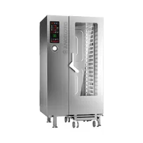 product of Angelo PO FX201G2 Half Size 20 Pan Gas Combi Oven, Programmable Controls, Boilerless, 145.000 BTU