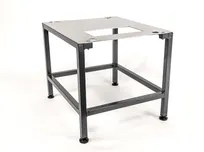 product of Edlund MP200 French Fry Cutter Stand, Stainless Steel, 24" Height, 12" Width, 8" Depth, Heavy Duty