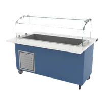 product of LTI SPC-TA-20-04-60 60" Specline Tempestair Cold Serving Counter, Refrigerated, (4) Pan