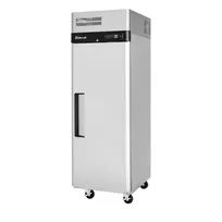 product of Turbo Air M3R19-1-N6 25" 1-Section Reach-In Refrigerator w/ Solid Door, Top Mount, Aluminum Interior, 19 cu. ft.