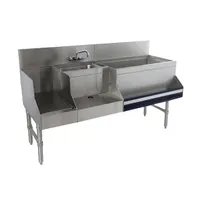 product of Advance Tabco PRU-19-60R 60" Blender Station Underbar Ice Bin/Cocktail Station, 89 lbs - Right