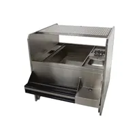product of Advance Tabco PR-44X30SP-10-L 44" Pass-Thru Combo Underbar Ice Bin/Cocktail Station w/ 10 Circuit-Left