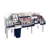 product of Glastender ALL-72 72" Underbar Ice Bin/Cocktail Station, 125 lbs - Center