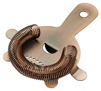 product of Winco BABS-6AC 4 Prong Bar Strainer, Antique Copper Finish