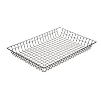 product of Winco DB-1218 Rectangular Wire Bagel / Pastry Basket 12" X 18" X 2"H