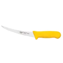 product of Winco KWP-60Y Stäl 6" High Carbon Stainless Steel Curved Boning Knife w/ Yellow Handle