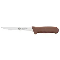 product of Winco KWP-61N Stäl 6" High Carbon Stainless Steel Narrow Boning Knife w/ Brown Handle