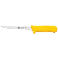 product of Winco KWP-61Y Stäl 6" High Carbon Stainless Steel Narrow Boning Knife w/ Yellow Handle