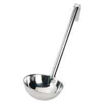 product of Winco LDI-24 Stainless Steel 24 oz. One Piece Ladle