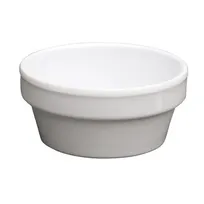 product of Winco MMSC-4W 4 oz Wht Melamine Sauce Cup, 3-1/4" Dia, 212°F Heat-Resist, Dishwasher Safe - 1 Dozen