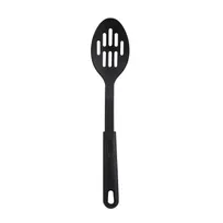 product of Winco NC-SL2 12" Black Nylon Slotted Serving Spoon, Heat Resistant up to 410°F (210°C)