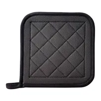 product of Winco PH-8N Neoprene 8" X 8" Pot Holder, Stain & Water Resistant, Black