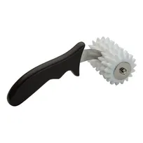 product of Winco RD-4P 4" W Black Plastic Dough Docker w/ Ergonomic Plastic Handle
