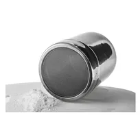 product of Winco SSD-10 10 oz Powdered Sugar Dispenser w/ Plastic Cover, Stainless Steel