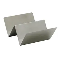 product of Winco TCHS-12 Taco Holder, 5-5/8"L X 4"W X 2"H, Holds 1-2 Tacos, Stainless Steel