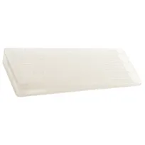 product of Winco TW-75W Stabilizer Wedge, 2" L x 1-1/4" W x 1/4" H, BPA-free clear plastic leveler, - 75/Pack