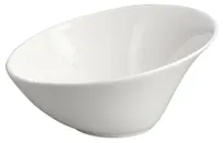 product of Winco WDP003-202 Rimini Creamy White Porcelain Round Angled Bowl, 8-1/4" (1 Qt/32 oz) - 12/Case