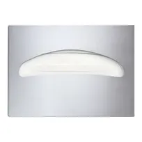 product of Alpine Industries ALP483 Toilet Seat Cover Dispenser, 15-3/4"W x 2"D x 11-4/5"H, Wall, 304 Brushed