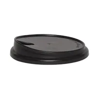 product of GET PK/BB-LID2-BK Black Disposable Cup Lid for 12, 16, 20 CL Cups - 1 Dozen