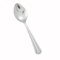 product of Winco 0001-09 Demitasse Spoon, 4-5/8" 18/0 Stainless Steel, Vibro Finish, Dominion - 1 Dozen