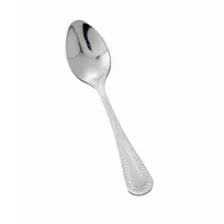 product of Winco 0005-09 Demitasse Spoon, 4 3/4" Heavy Mirror Finish Dots, 18/0 Stainless Steel - 1 Dozen