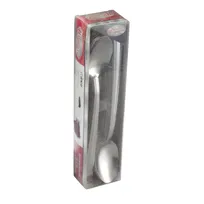 product of Winco 0081-02 Iced Tea Spoon, 7-7/8" 18/0 Stainless Steel, Vibro Finish, Dominion Pack - 24/Pack