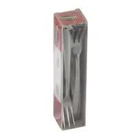 product of Winco 0081-07 Oyster Fork, 5-5/8" Stainless Steel, 18/0, Medium-weight, Vibro Finish - 24/Pack