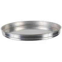 product of Winco APZK-1615 16" x 1.5" Deep Stackable Aluminum Pizza Pan, Round