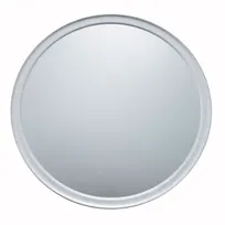 product of Winco APZT-17 17" Aluminum Pizza Tray w/ Wide Rim - Round